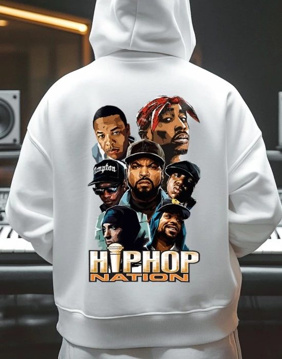 West Coast Rappers - Hip Hop Nation Мъжко Худи