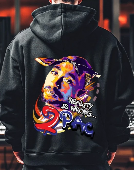 2Pac - Reality Is Wrong Мъжко Худи