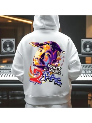 2Pac - Reality Is Wrong Мъжко Худи