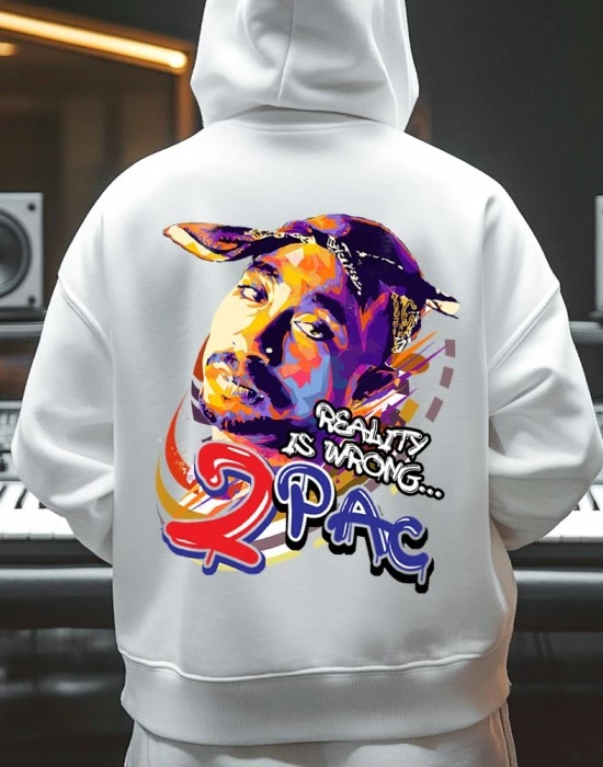 2Pac - Reality Is Wrong Мъжко Худи