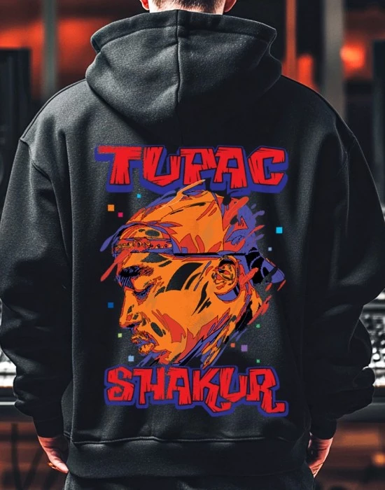Tupac Shakur 6 Мъжко Худи