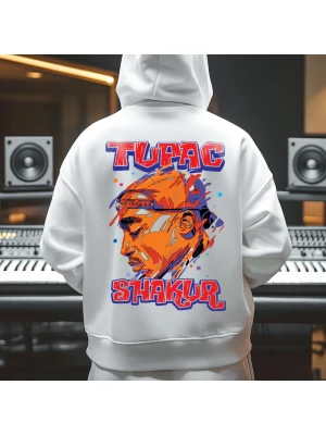 Tupac Shakur 6 Мъжко Худи