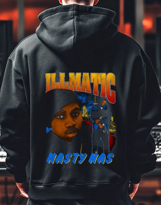 Illmatic - Nasty Nas мъжко худи