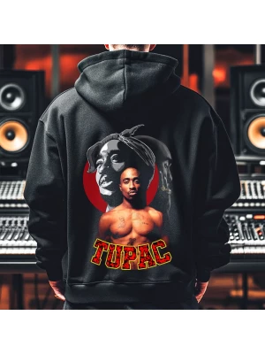 Tupac Shakur 6 мъжко худи