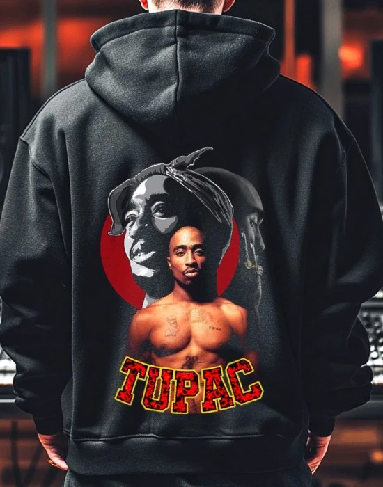 Tupac Shakur 6 мъжко худи