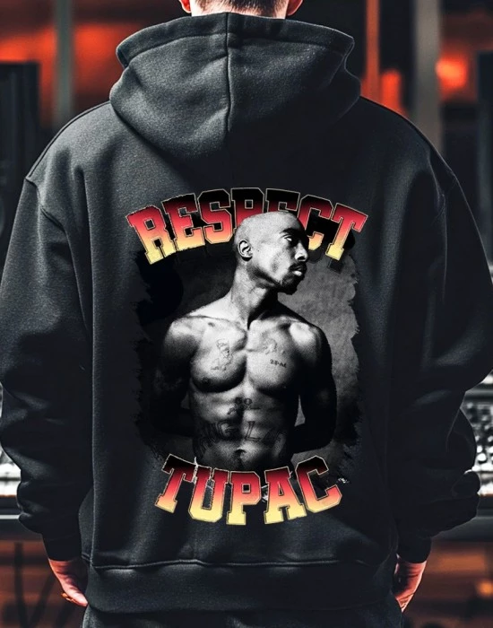 Tupac Shakur 5 Мъжко Худи