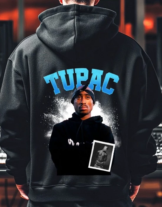 Tupac Shakur 4 мъжко худи