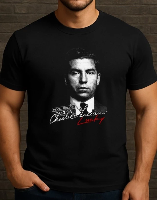 Charles Lucky Luciano тениска