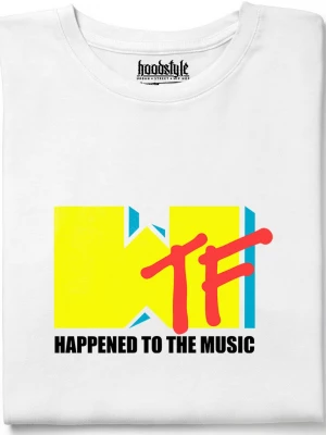 WTF happened to the music тениска