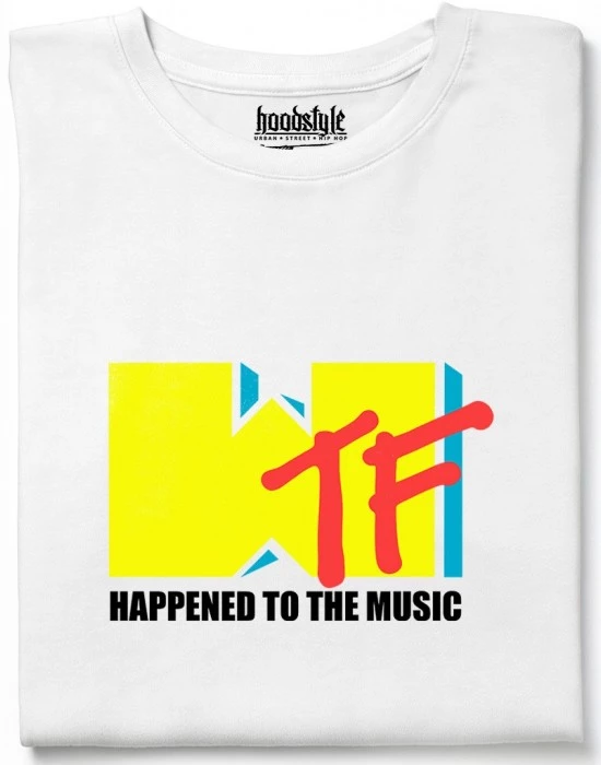 WTF happened to the music тениска