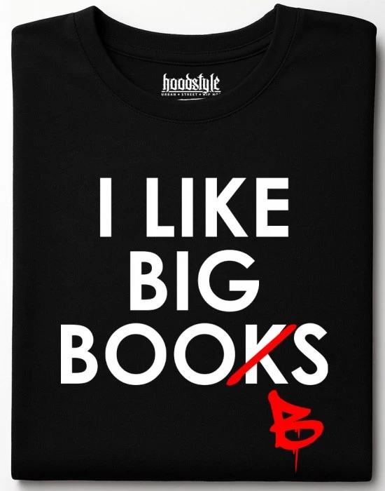 I like big books тениска