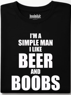 I'm A Simple Man тениска