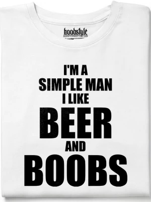 I'm A Simple Man тениска