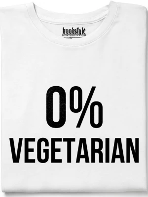 0% Vegetarian тениска