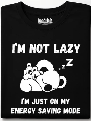 I'm not lazy тениска