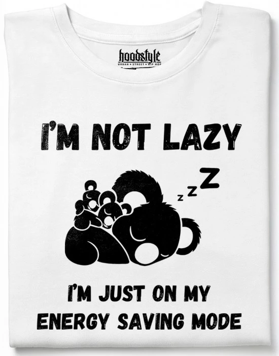 I'm not lazy тениска