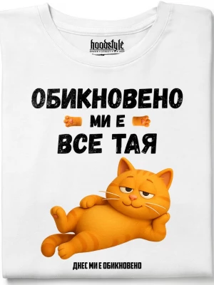 Обикновено ми е все тая тениска