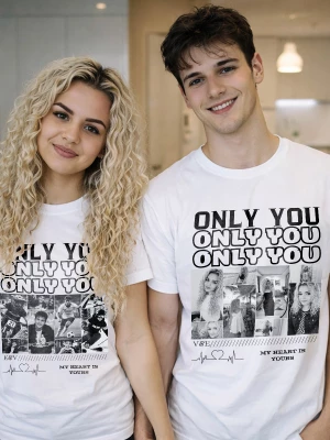Тениска за двойки Only You