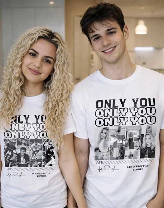 Тениска за двойки Only You