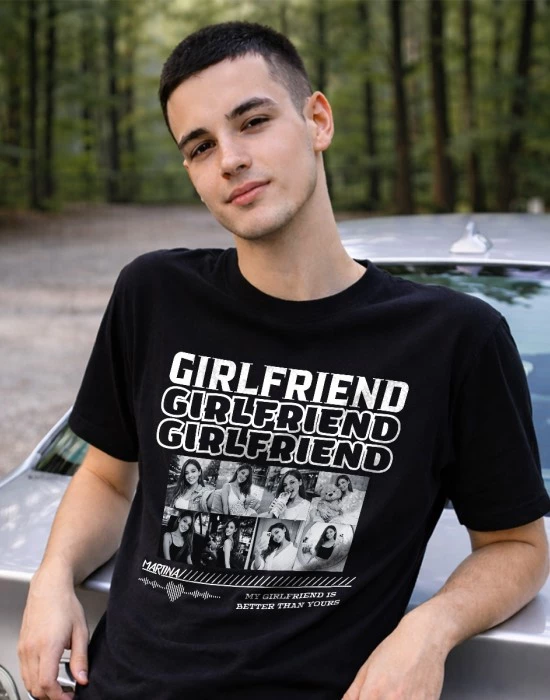 Тениска за двойки Girlfriend