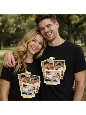 Тениска за двойки POLAROID COUPLE