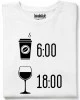 Coffe and wine тениска