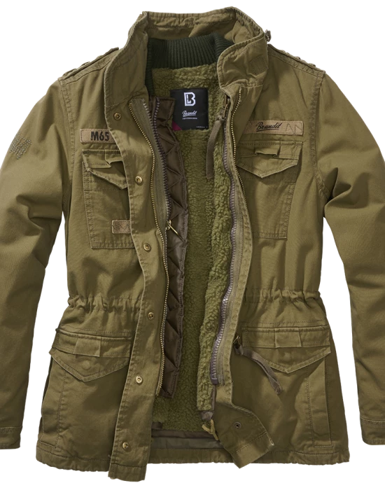 Премиум дамско яке в цвят маслина Brandit women M65 Giant, Brandit, Якета - Complex.bg