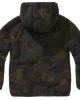 Детско пухкаво камуфлажно яке Brandit Teddyfleece jacket woodland, Brandit, Якета - Complex.bg