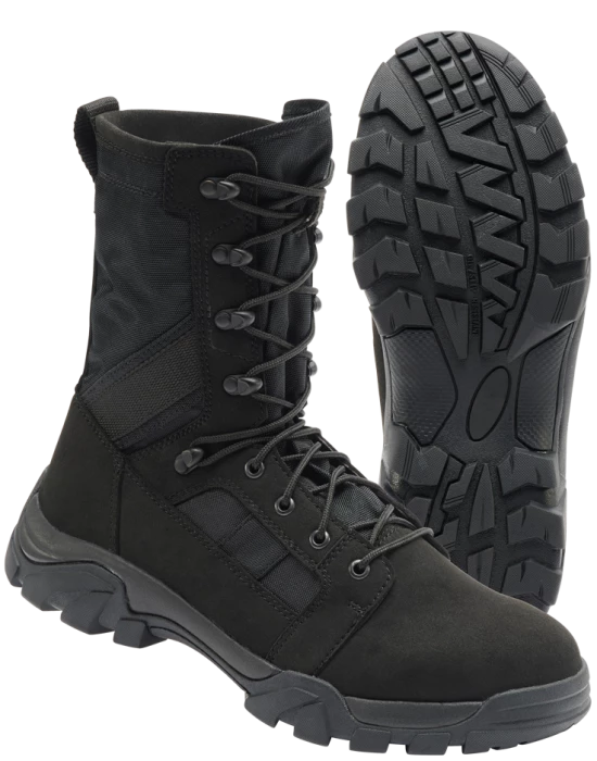 Унисекс високи обувки в черно Defense Boots black, Brandit, Разпродажба - Complex.bg