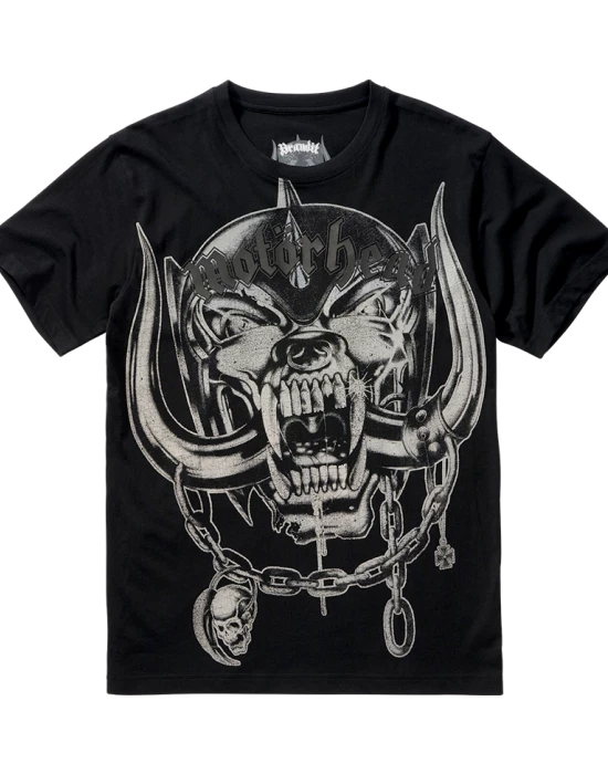 Тениска в черен цвят Motorhead Warpig Print, Brandit, Тениски - Complex.bg