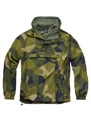 Мъжка лятна ветровка в зелен камуфлаж Brandit camo M90