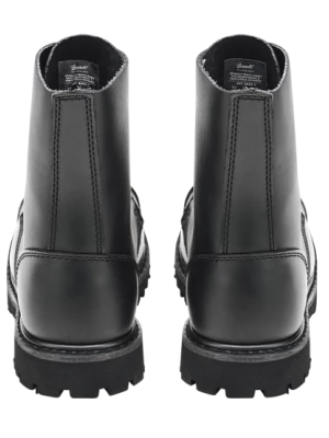 Черни кубинки естествена кожа Brandit Phantom 10 Eyelet