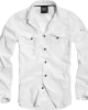 Мъжка риза в бял цвят Brandit Slim Fit white, Brandit, Ризи - Complex.bg