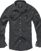 Мъжка риза в черен цвят Brandit Slim Fit black, Brandit, Ризи - Complex.bg